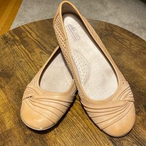 Clif’s by White Mountain Tan Ballet Flat Women’s Size 11